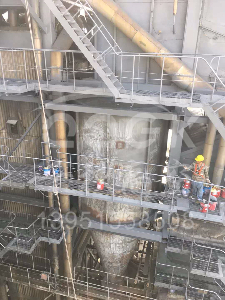 電廠爐架防腐